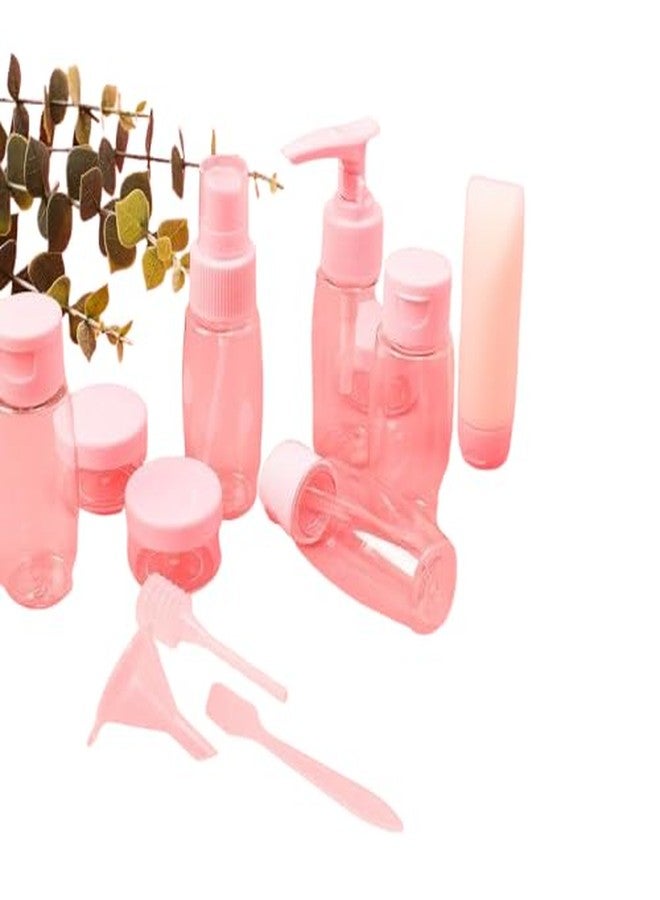 AVMPHD 6in1 Travel Bottles Set, Leak Proof Portable Toiletry Containers Kit, Cosmetic Containers Clear Travel Accessories Squeezable Refillable for Lotion Shampoo Liquids Cream Soap. - Image 1