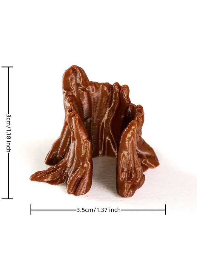 Stump Collection DND Tree Miniatures 28mm 32mm Forest Scatter Terrain TTRPG Props - Image 2