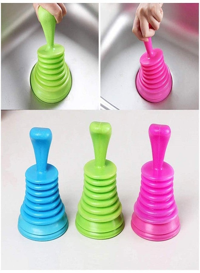 Tyagy Flexible Bathroom Kitchen Sink Blockage Cleaning Remover Tool, Drain Dredger, Pipe Clog Remover, Overflow Unblocker Cleaner (Multicolor) - Image 3