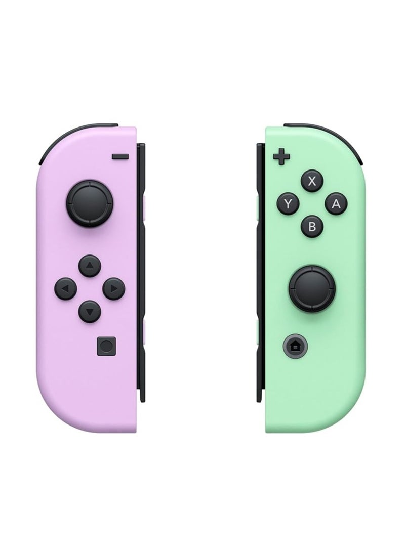 عام جهاز التحكم بواسطة اليدوي Joy-Con من نينتندو سويتش، جهازي تحكم (يسار/يمين)، عصا تحكم الألعاب (بنفسجي/أزرق) - Image 2