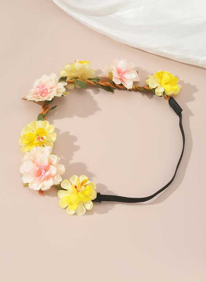 تايك تو Flower Elastic Headband