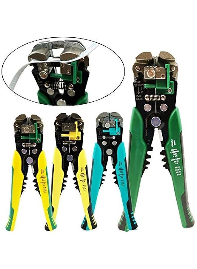 1PCS Crimper Cable Cutter Automatic Wire Stripper Multifunctional Stripping Tools Crimping Pliers Terminal 0.2-6.0mm2 tool - Image 2