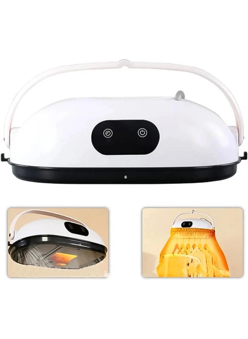 Kimaya Portable Clothes Dryer Machine, Quick Drying in 20 Minutes, Adjustable Timer, Low-Noise Clothes Drying Solution for Home & Travel - Image 4