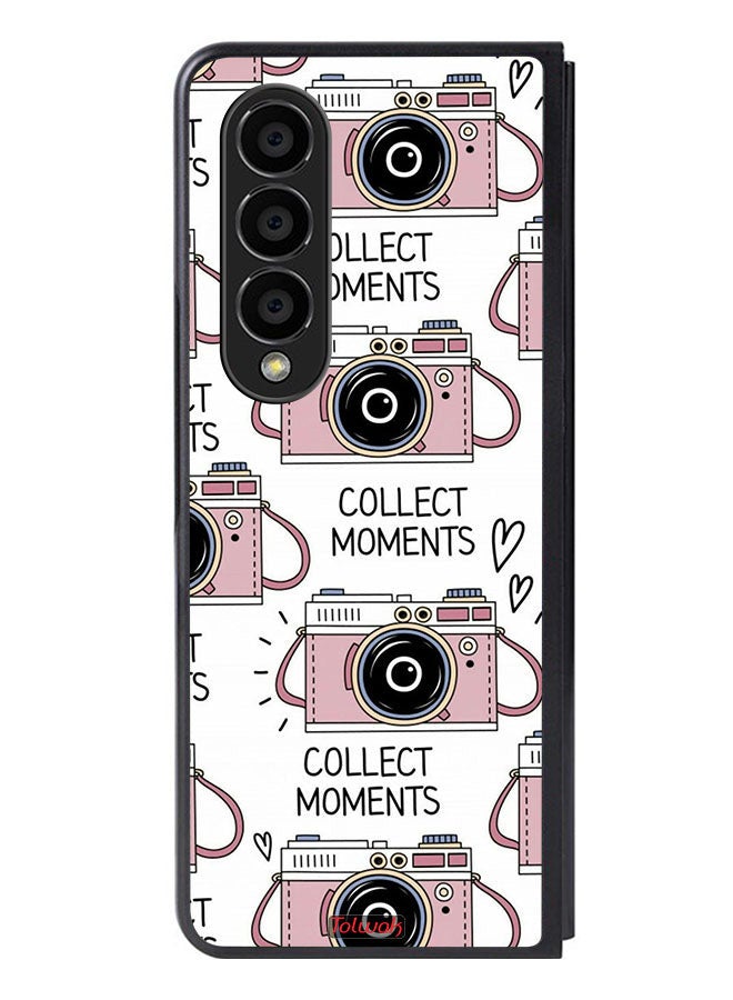 Tolwak Samsung Galaxy Z Fold 4 Protective Case Cover Collect Moments - Image 1
