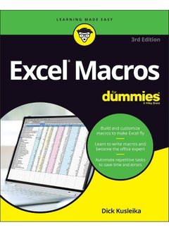 Excel Macros For Dummies - pzsku/Z9632042B1C15F25692ADZ/45/_/1724845309/cab7733e-5290-4779-90b7-0fd71d67c6cd