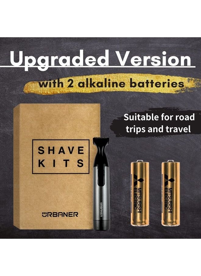 URBANER - Mustache Edger, Battery Operated, Waterproof Compact, Beard Trimmer for Men, Portable Clipper for Travel Grooming, MB-042 - Image 1