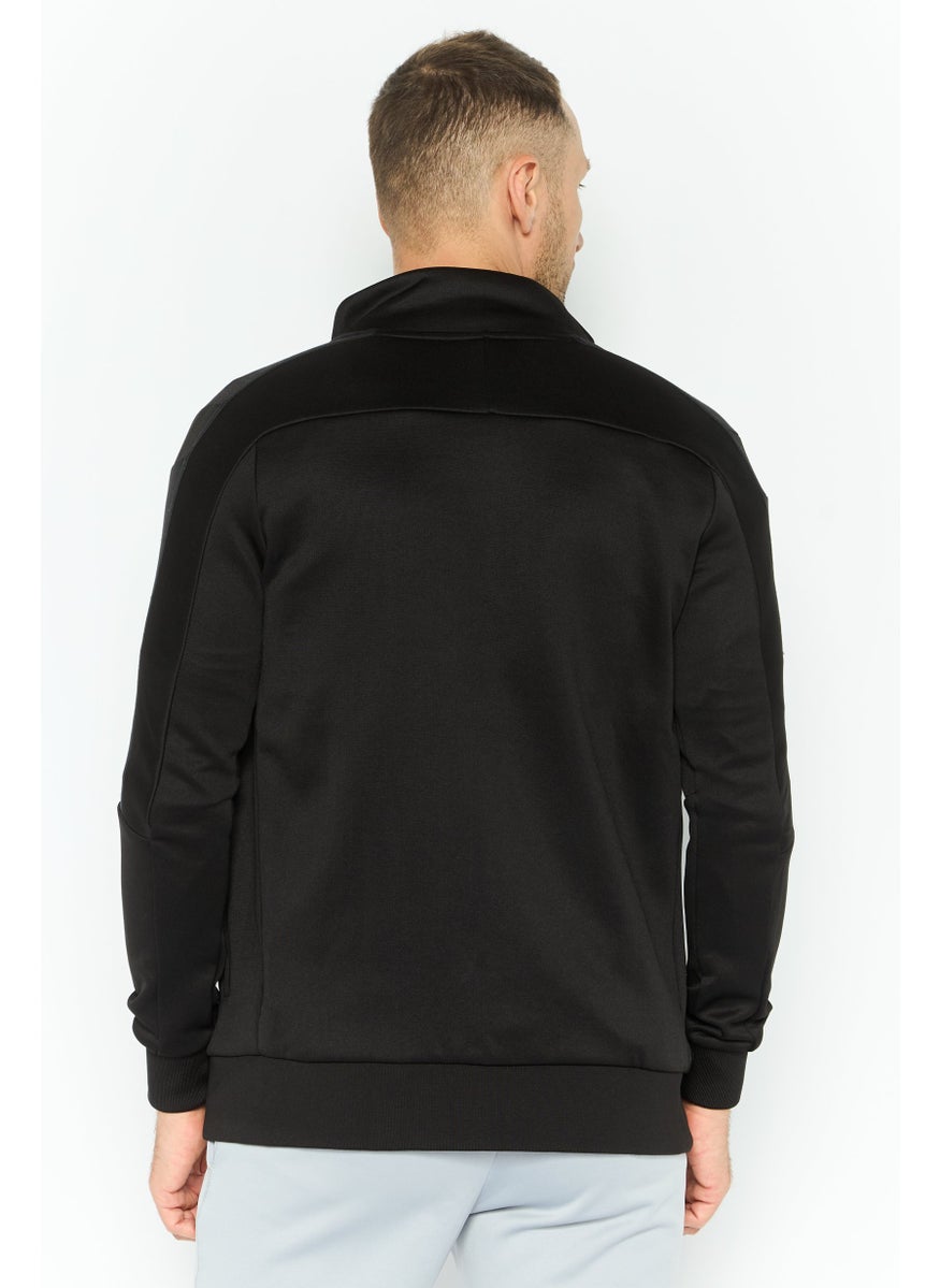 PUMA Men Sportswear Fit Long Sleeve Training Jacket, Black  - Image 4