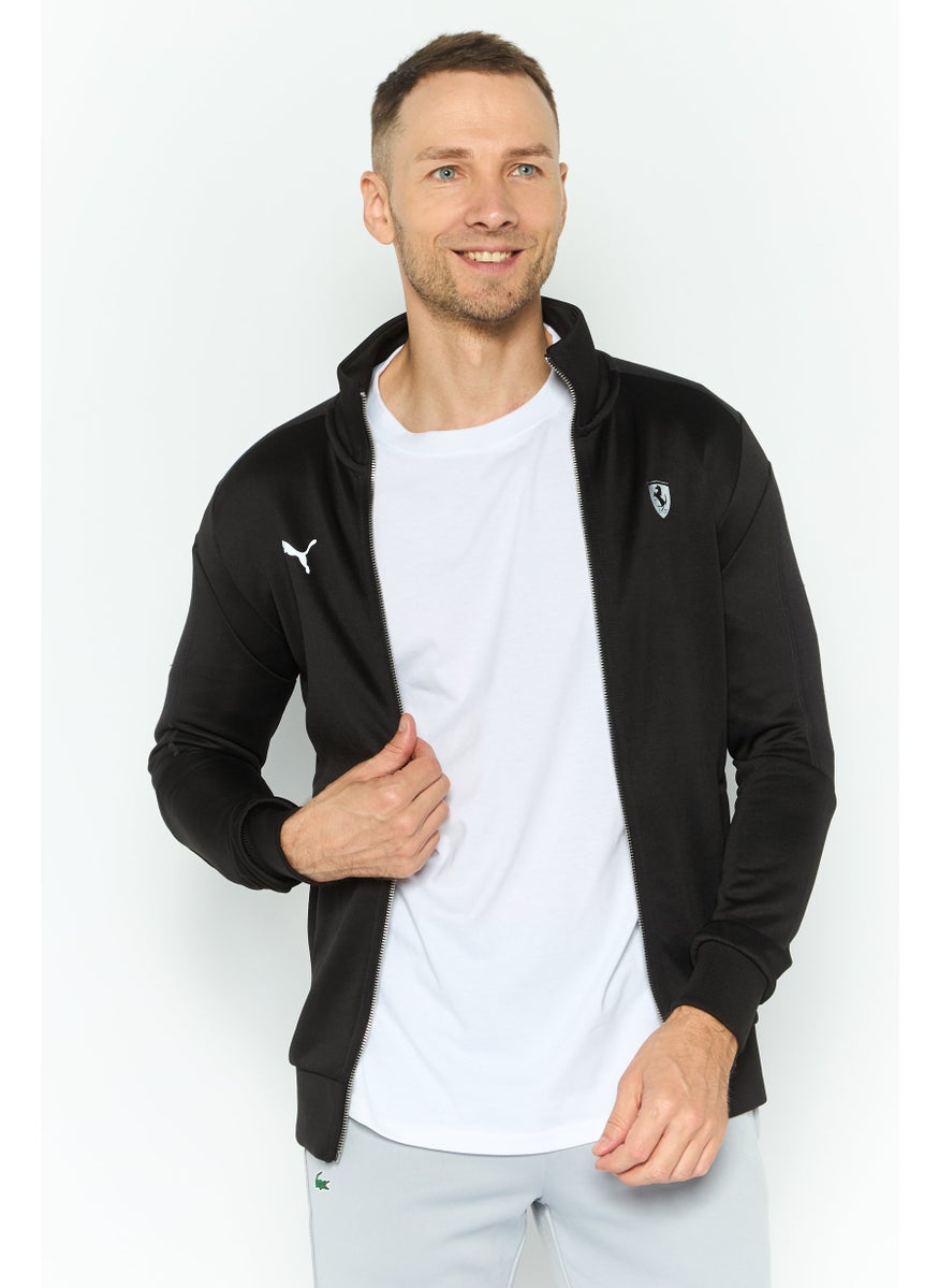 PUMA Men Sportswear Fit Long Sleeve Training Jacket, Black  - Image 1