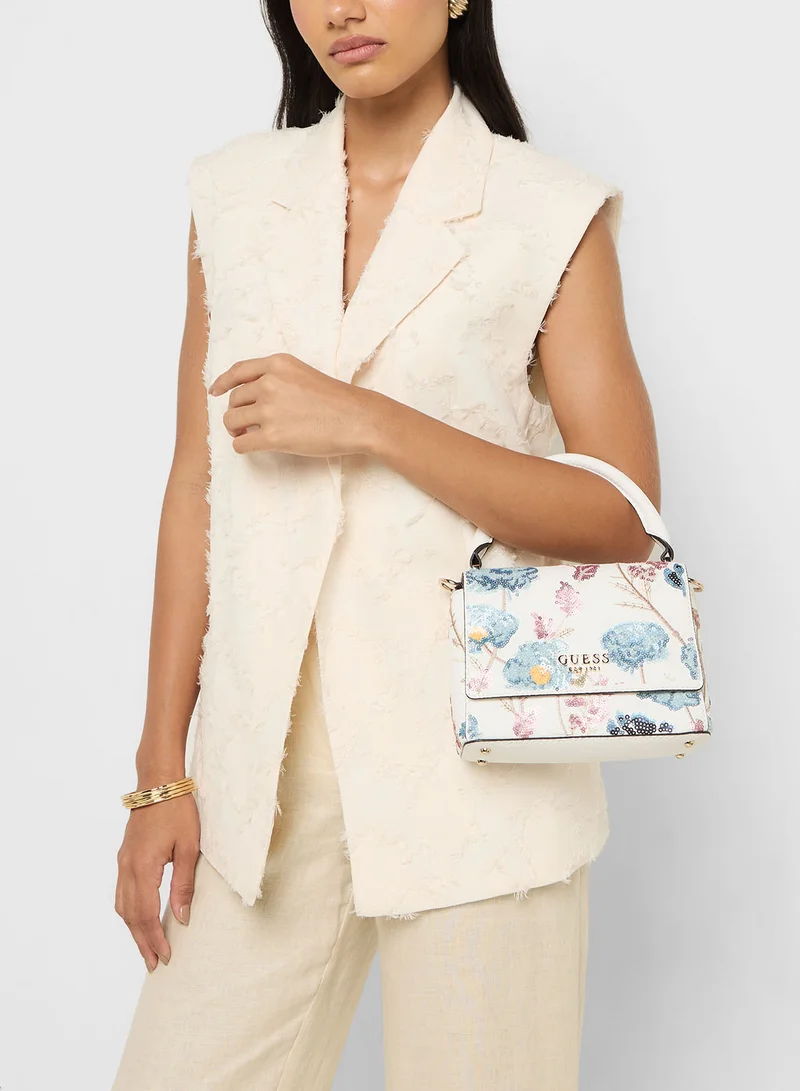 GUESS Zaria Top Handle Flap