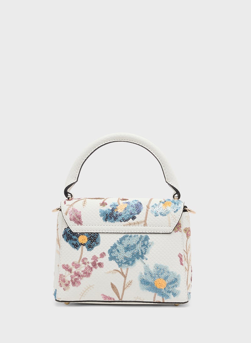 GUESS Zaria Top Handle Flap  - Image 2