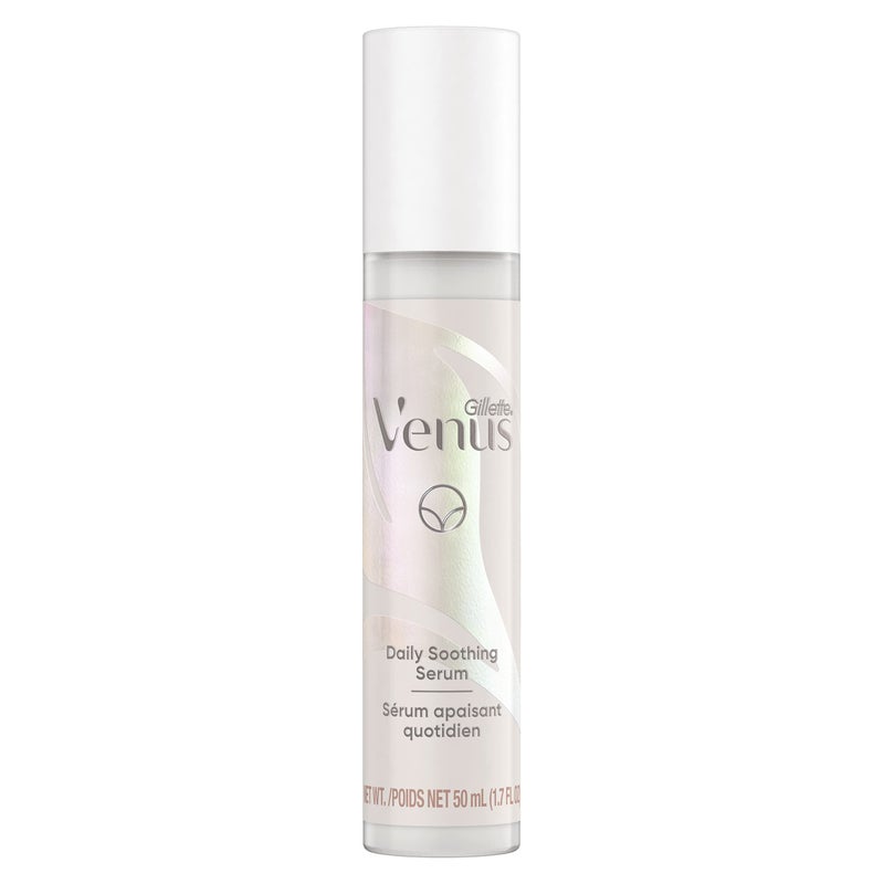 Gillette Venus Intimate Grooming daily Soothing Serum Reduce Ingrown Hair for Pubic Hair and Skin, Bikini Post Shave Serum - Image 1