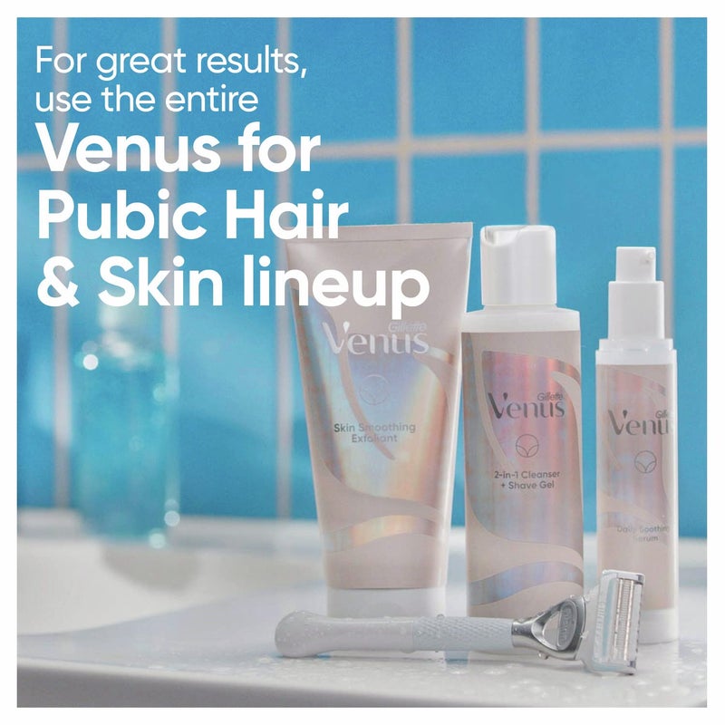 Gillette Venus Intimate Grooming daily Soothing Serum Reduce Ingrown Hair for Pubic Hair and Skin, Bikini Post Shave Serum - Image 2