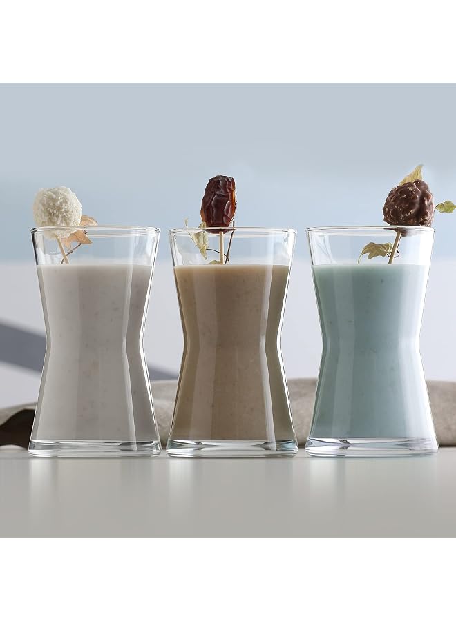 S-TOP DERIN TEA GLASS 140cc 6PC ST - Image 1