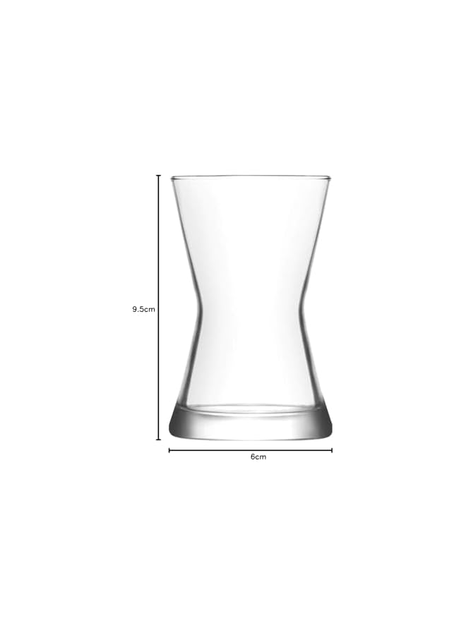 S-TOP DERIN TEA GLASS 140cc 6PC ST - Image 4
