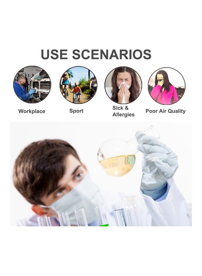 NIBEMINENT 50 Piece Face Mask Disposable - Image 3