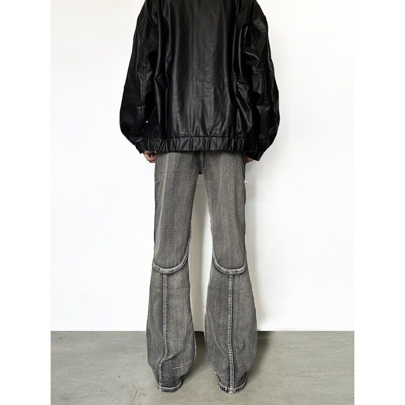 Unisex Casual Daily Denim Jeans - Image 4