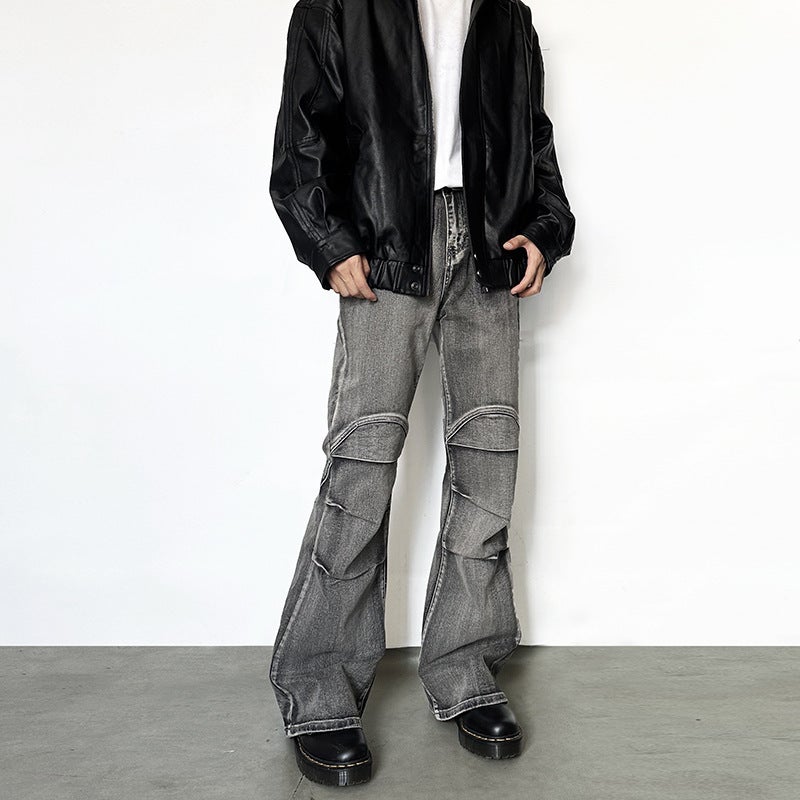 Unisex Casual Daily Denim Jeans - Image 1