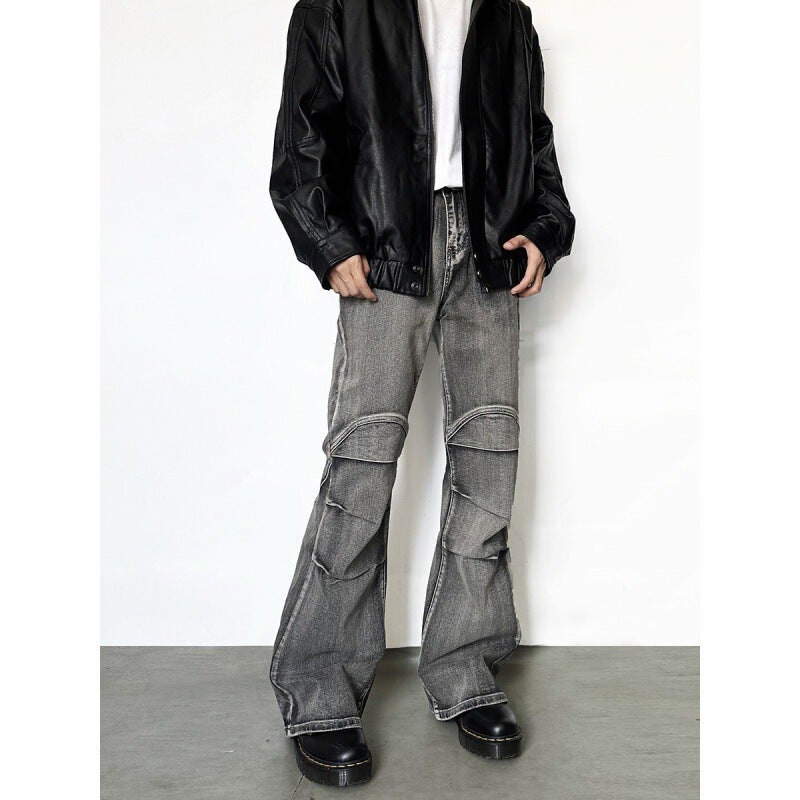 Unisex Casual Daily Denim Jeans - Image 2
