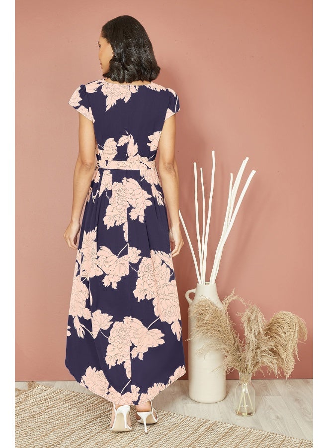 MELA LONDON Floral Print Midi Dress - Image 5