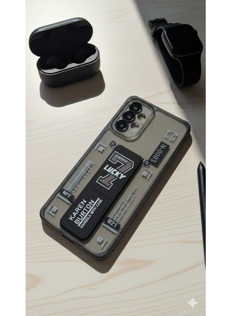 Samsung Galaxy A73 – Soft Touch – Black - Image 1