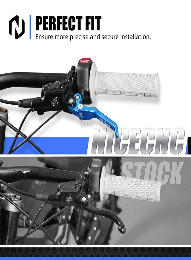 NICECNC مقابض فرامل NICECNC قابلة للطي، أمامية وخلفية، متوافقة مع دراجات Surron Light bee X/S/L1E النارية، مصنوعة من الألومنيوم بتقنية CNC، متوافقة مع Segway X160 وX260. راجع قسم التوافق. - Image 2