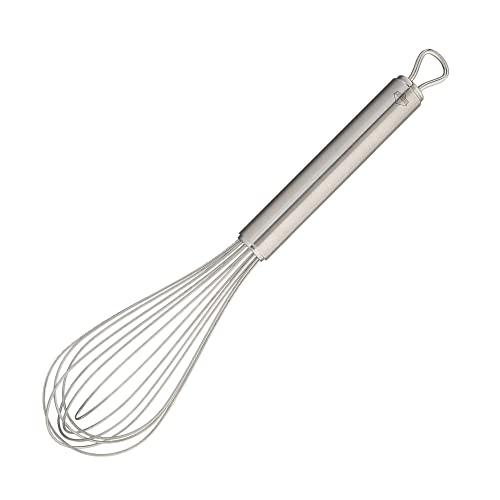 Küchenprofi Stainless Steel Handle for Eggs, Batter, and Dough, Metal Whisk for Kitchen Use, Silver, 10 Inches - Image 1