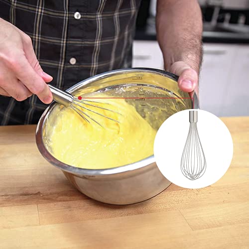 Küchenprofi Stainless Steel Handle for Eggs, Batter, and Dough, Metal Whisk for Kitchen Use, Silver, 10 Inches - Image 4
