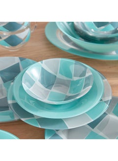 Luminarc Ambi Carron Ocean 50-Piece Dinner Set Blue 35 x 2 x 19.6 cm  - Image 3