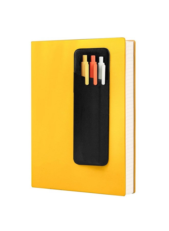 Epessa Stick-On Pen Holder For Notebook, Adhesive Pencil Sleeve Pouch For Hardcover Journals, Planners, Notebooks, Reusable Pen Pocket Organizer Easy To Remove (1 Pack) - Image 1