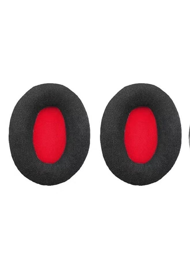 X-level Headphone Cover,Earphone Dust Guards,High Quality Headrest Replacement Breathable Ear Pads with Kingston HyperX Cloud II/III (Black) Earmuffs,HyperX Cloud 2/3 Ear Pads  - Image 2