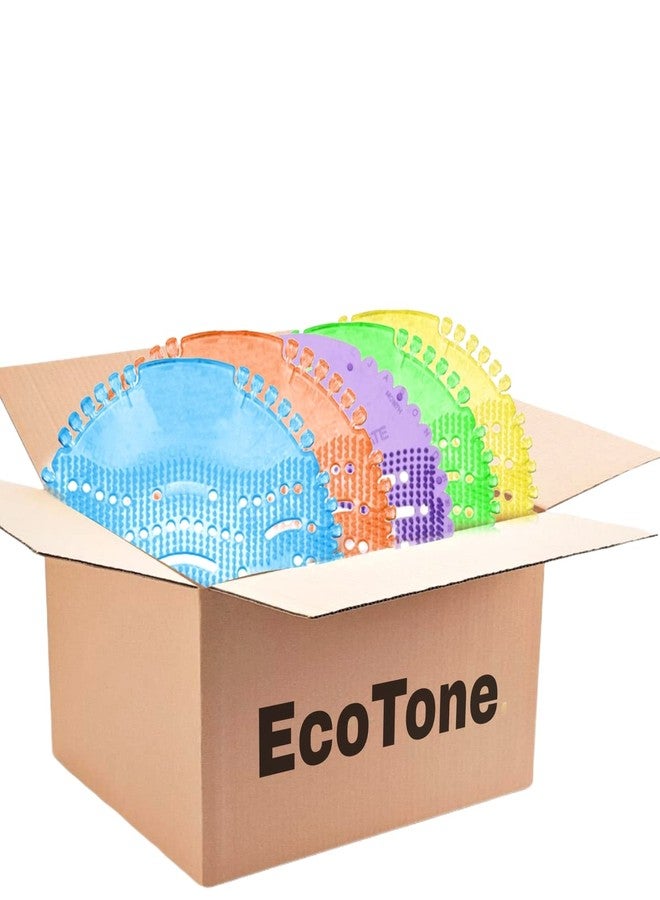 Eco Tone سجادات مبولة للمراحيض وأحواض المطابخ والحمامات، تدوم حتى 5000 استخدام (عبوة من 20 قطعة، علبة بنكهات متنوعة) - Image 1