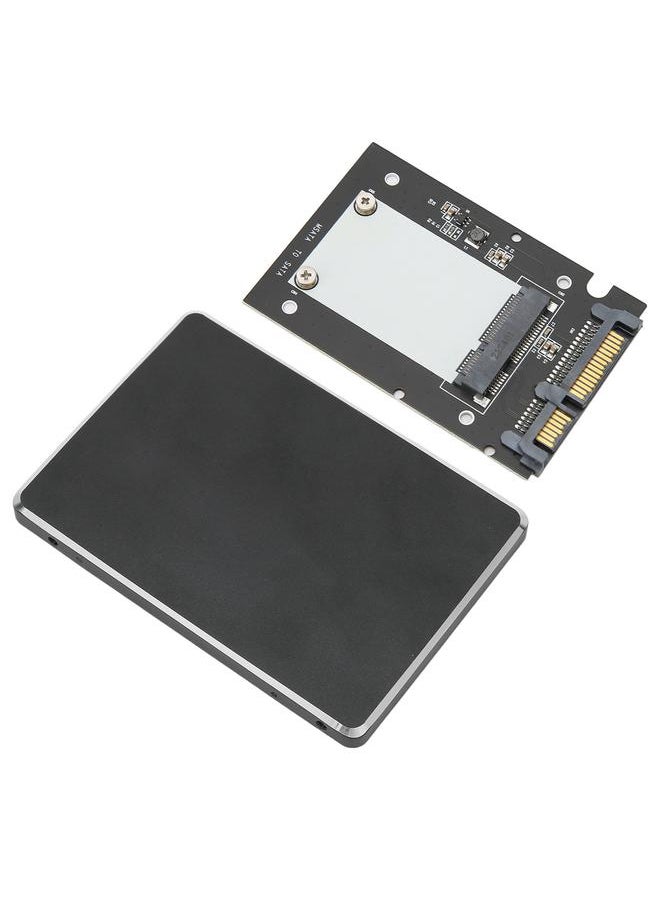 Thoraya S108-Anwintek SSD Adapter Box mSATA to SATA III 2.5-inch SSD Aluminum Alloy Hard Drive Box  - Image 2