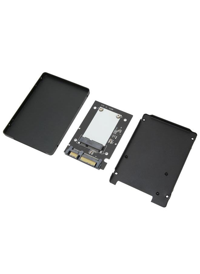 Thoraya S108-Anwintek SSD Adapter Box mSATA to SATA III 2.5-inch SSD Aluminum Alloy Hard Drive Box  - Image 5