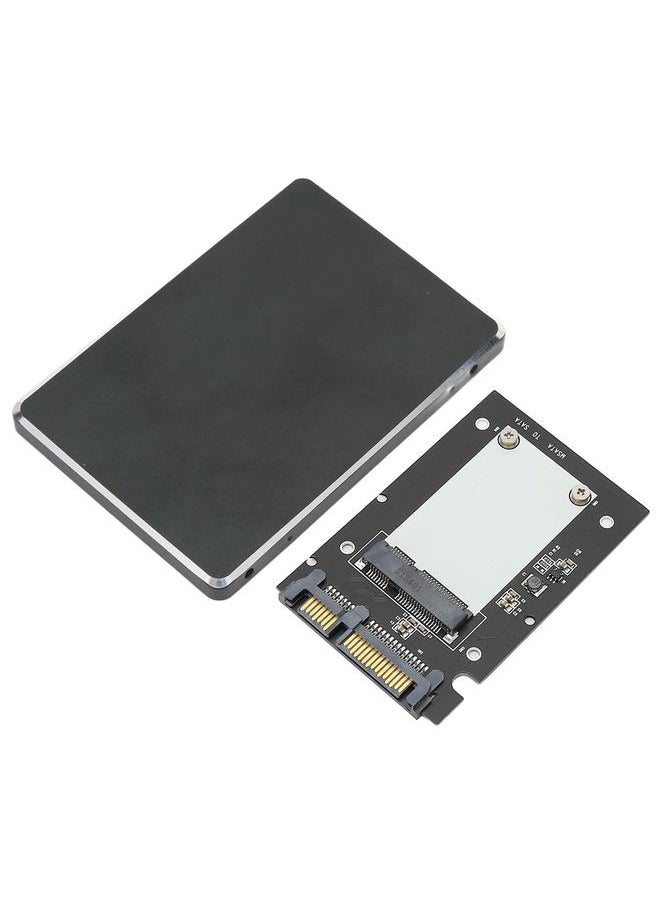Thoraya S108-Anwintek SSD Adapter Box mSATA to SATA III 2.5-inch SSD Aluminum Alloy Hard Drive Box  - Image 4