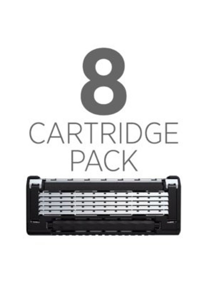 King of shaves Replacement Razor Blades For Your K5 Razor, Handle Not Included X 8  - Image 3