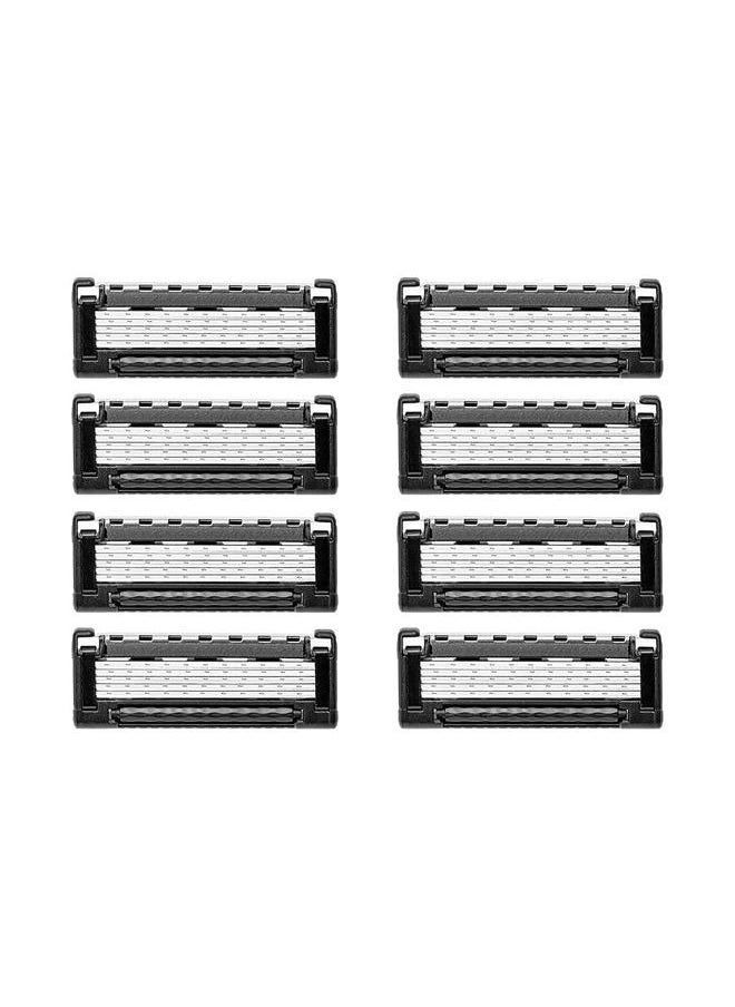 King of shaves Replacement Razor Blades For Your K5 Razor, Handle Not Included X 8  - Image 1