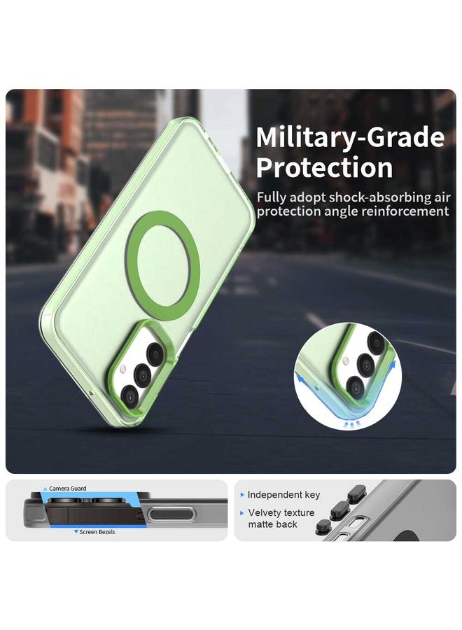 اس-توب جراب لهاتف Samsung Galaxy F15 5G Candy Magsafe PC Hybrid TPU - Image 2