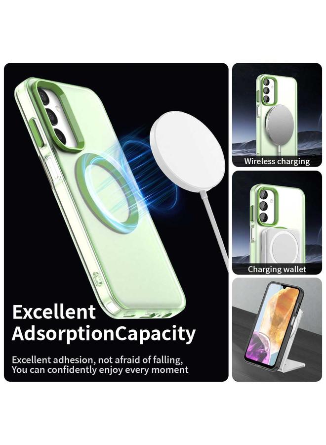 اس-توب جراب لهاتف Samsung Galaxy F15 5G Candy Magsafe PC Hybrid TPU - Image 3