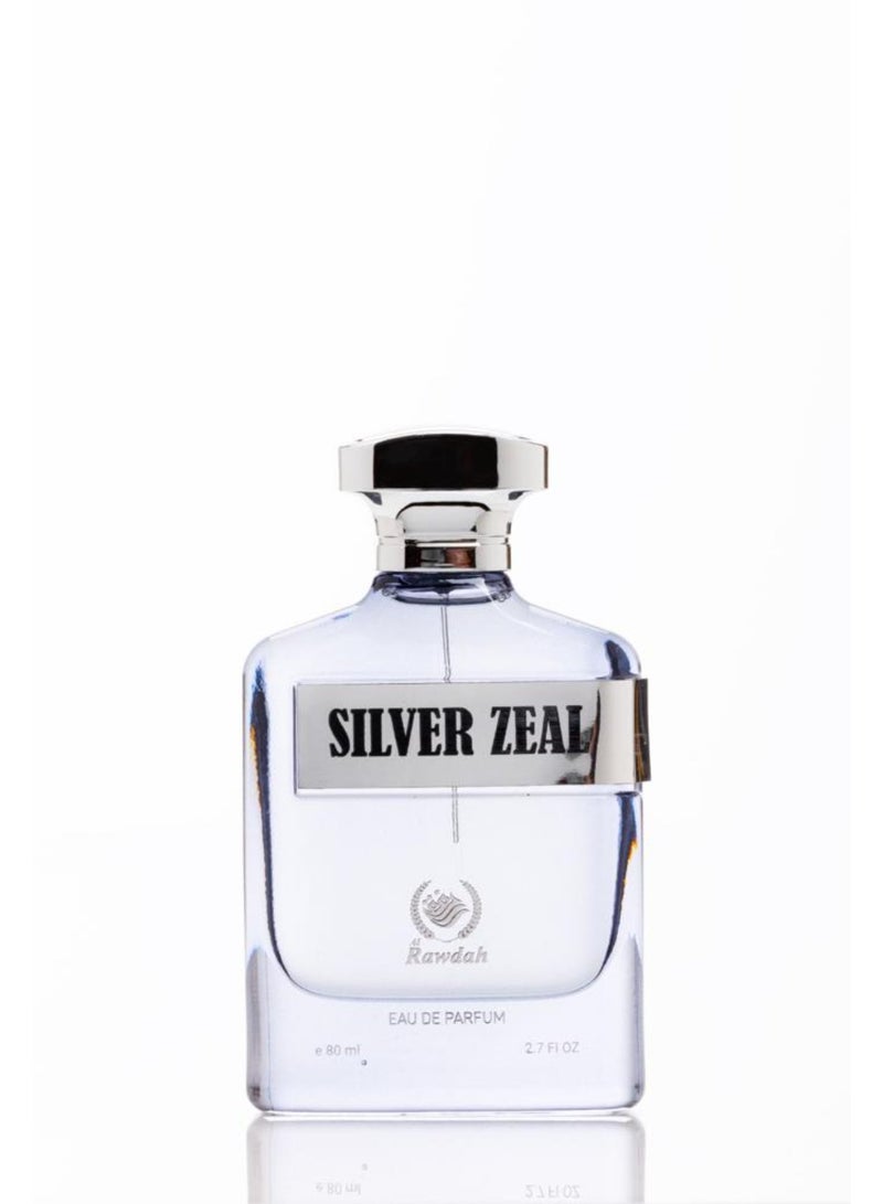 AL RAWDAH عطر سيلفر زيل من الروضة – عطر البرتقال، الكشمش الأسود والمسك للرجال (80 مل) - Image 2