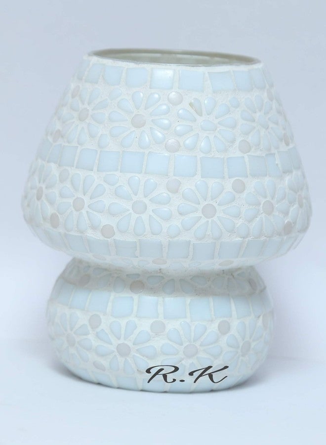 Rk Lighting House Table Lamp, Mashroom , Dome Shapped B22 Holder Table Lamp (White)Pack of 1 - Image 3