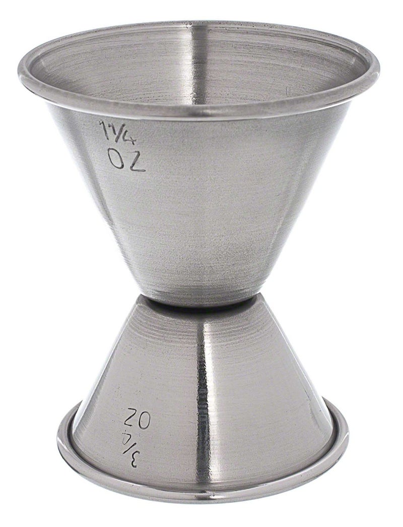 Update International JI2 34 x 114 oz Stainless Steel Jigger