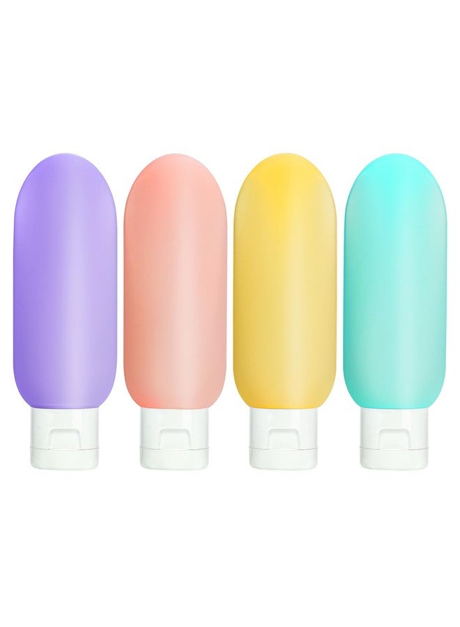 CCTIVED Travel Bottles for Toiletries, TSA Approved Travel Size Containers for Toiletries, Leak Proof Refillable Toiletry Bottles for Shampoo,Conditioner,Lotion-4 Pack - Image 1