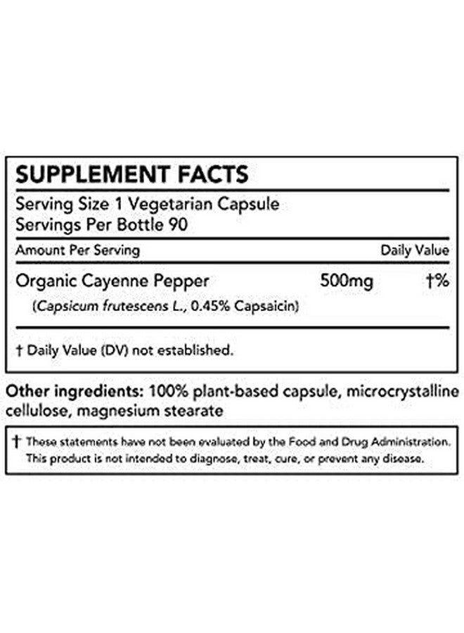 Nature Restore Cayenne Pepper Extract Supplement, Standardized to 0.45 Percent Capsaicin, 70,000 Scoville Heat Units, 90 Capsules, Manufactured in USA, Non-GMO & Gluten Free - Image 3