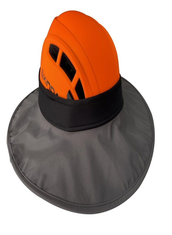 Weiking Climbing Helmet Sunshade, Safety Helmets Sunhat Protection Accessories Suit for Climbing, High-Altitude Worker, a Construction Worker, The Rescue Team (Gray) - Image 5