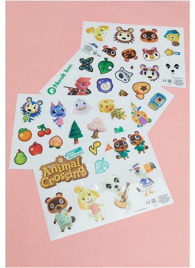 Paladone Animal Crossing Gadget Decals 4 Sheets Waterproof And Repositionable Vinyl Sticker Clings  - Image 5