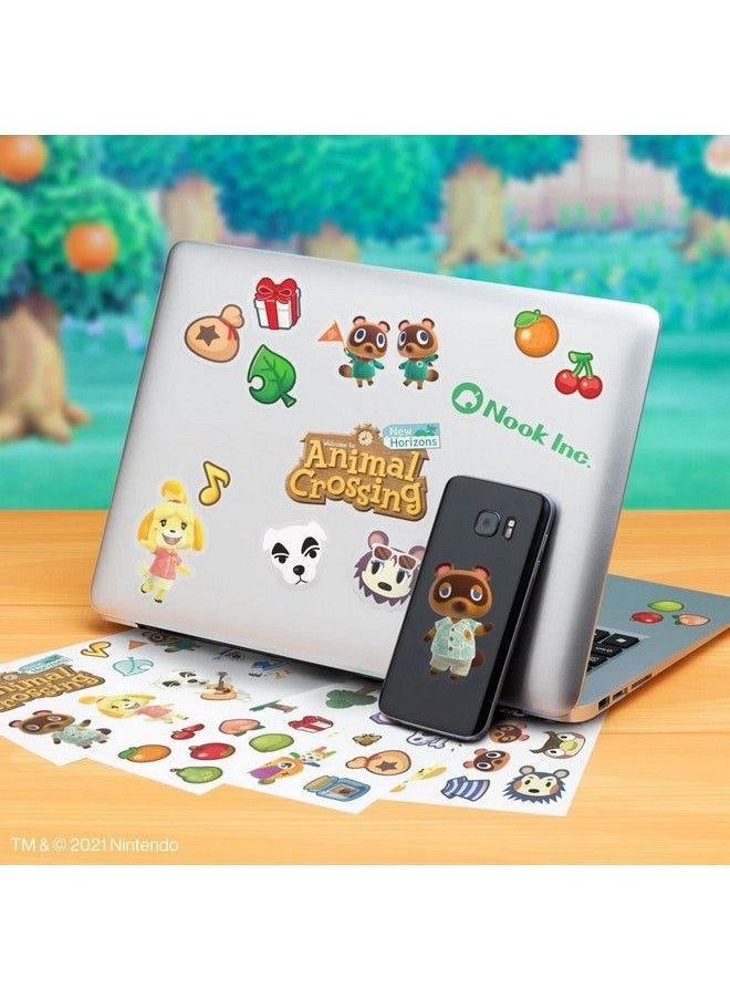 Paladone Animal Crossing Gadget Decals 4 Sheets Waterproof And Repositionable Vinyl Sticker Clings  - Image 1
