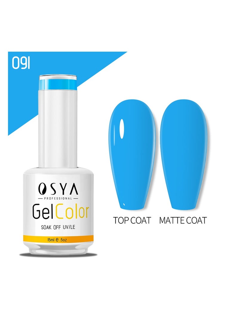OSYA gel Nail Polish Collection Soak Off UV&LED CANNI OUTPUT Gel polish 15ml (091) - Image 1