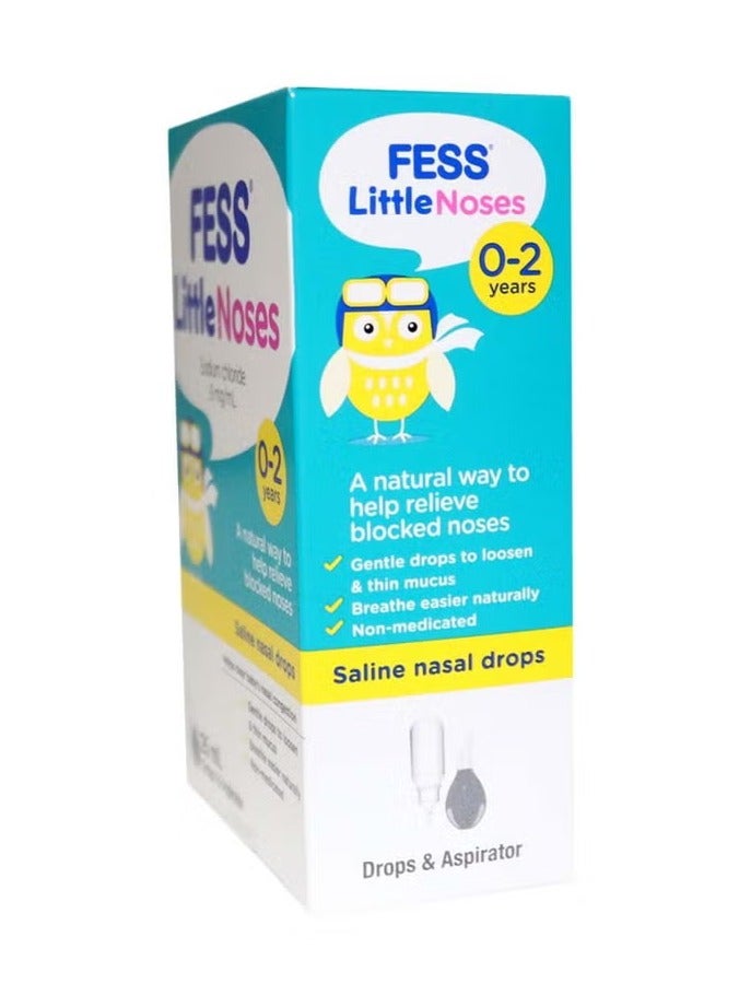 FESS Little Noses Saline Nasal Drops - Image 3
