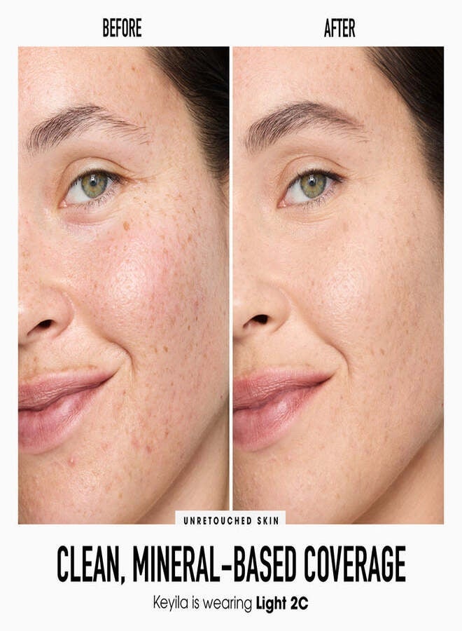 خافي عيوب المعادن السائل الأصلي من bareMinerals - درجة 2C فاتحة | خافي عيوب معدني سائل مرطب ومشرق بتغطية قابلة للبناء ولمسة نهائية طبيعية مشرقة - 6 مل - Image 4