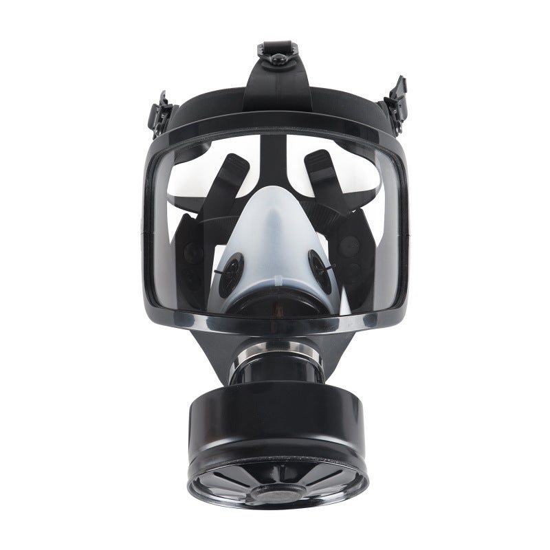 Full Face Respirator: Camouflage Five-point Adjustable Headband - RD40 Universal Interface Full Facepiece - Low Resistance Dual Inhalation Valves for Coal Mining, Painting, Biogas Work - Image 2